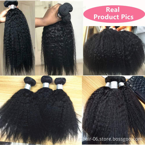 cheap wholesale human hair bundle Kinky straight wholesale virgin hair wave brazilian hair